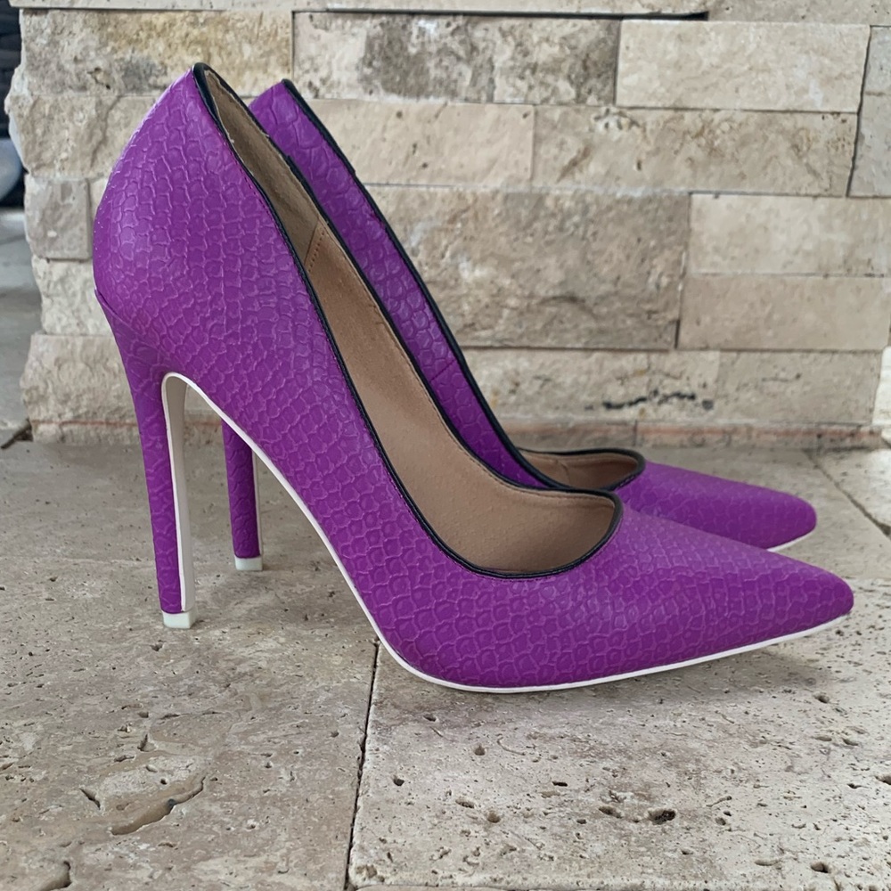 Liliana Purple Heels